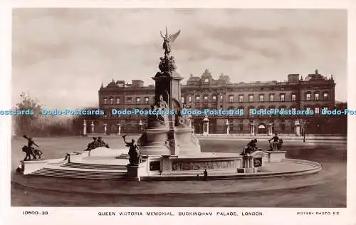 R493282 10500 38 Queen Victoria Memorial Buckingham Palace London Rotary Photo