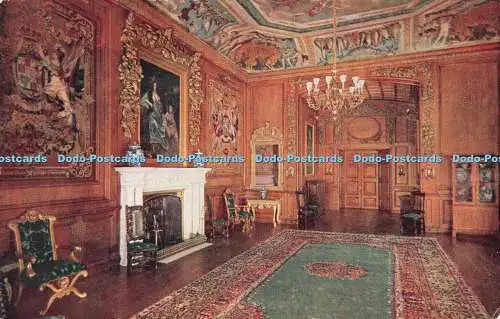 R493298 King Charles II Dining Room The State Apartments Windsor Castle Set D Tu