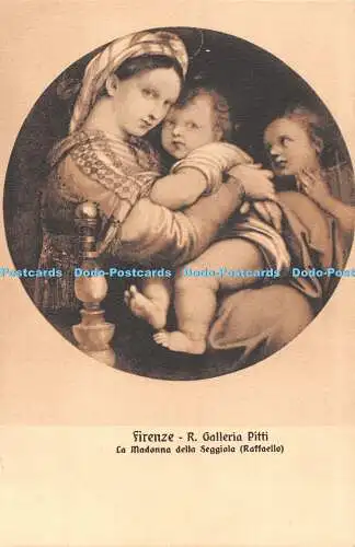 R495252 Firenze R Galleria Pitti La Madonna della Seggiola P G e C a F Raffaello