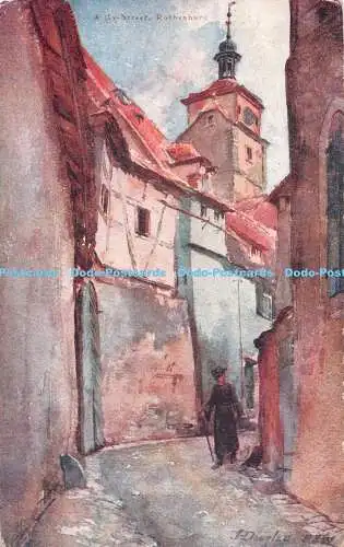 R495343 Rothenburg A von Street Cynicus Verlag