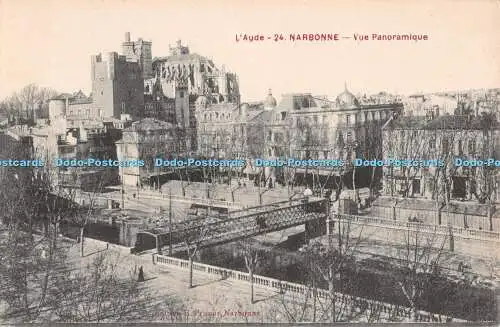 R493434 Laude 24 Narbonne Vue Panoramique E Prunot 1915