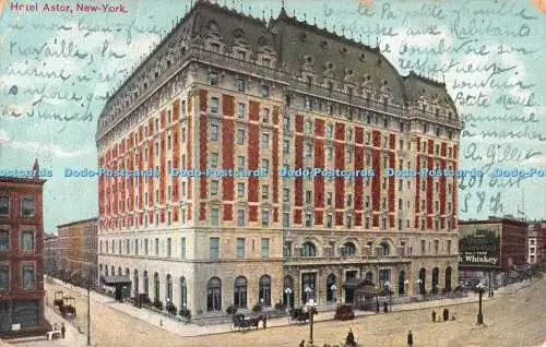 R493464 Hotel Astor New York Made in Germany 1738