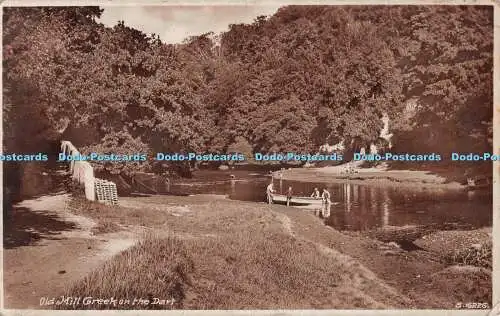 R498982 Old Mill Greek on the Dart W H S Kingsway Echt Foto Serie