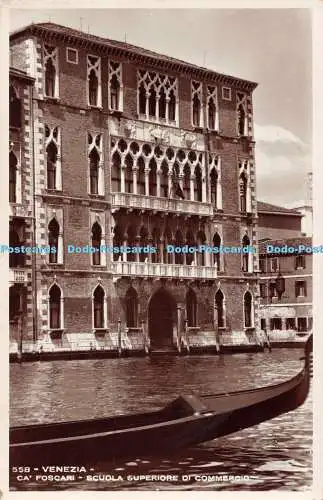 R493531 Venezia Ca Foscari Scuola Superiore di Commercio G Brocca RP