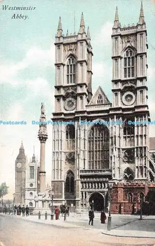 R495500 Westminster Abbey W G Pollard Cranbourne Serie 1906