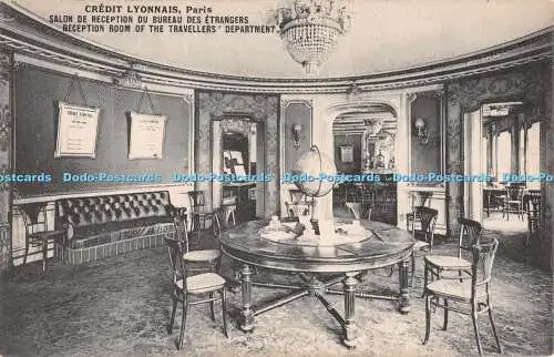 R497214 Paris Credit Lyonnais Empfangsraum der Reiseabteilung E Le D