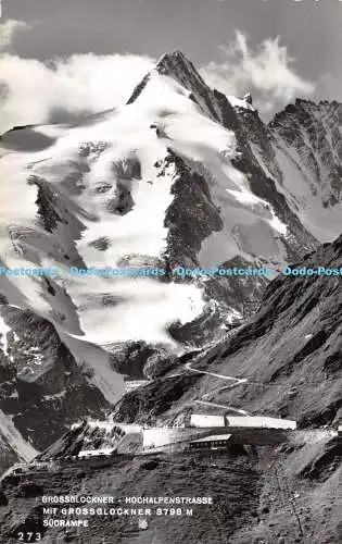 R493591 Großglockner Hochalpenstraße mit Großglockner 3798 m Sudrampe Glockne