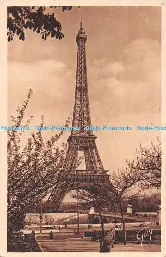 R495561 Paris et Ses Merveilles La Tour Eifel Et Le Pont D Iena Andre Leconte Gu