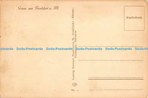 R495563 Frankfurt A M Der Dom Ludwig Klement Nr 8