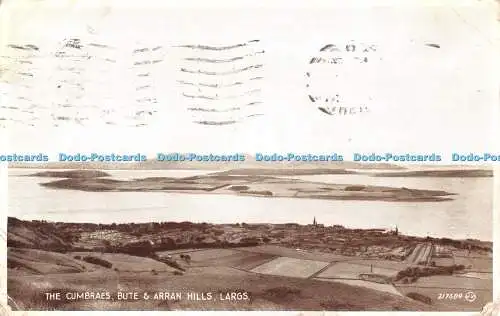 R497338 Large Bute and Arran Hills The Cumbraes Alexr D Henderson 1944