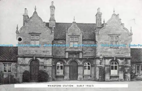 R497341 Bahnhof Wansford Anfang 1900 The Nene Valley Railway