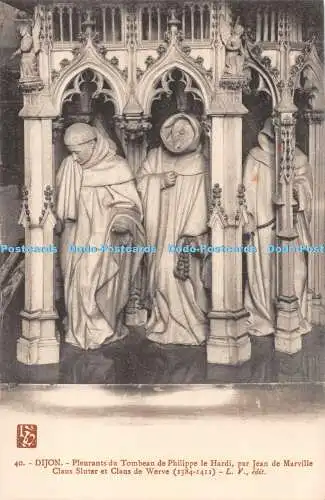 R493693 Dijon Pleurants du Tombeau de Philippe le Hardi par Jean de Marville Cla