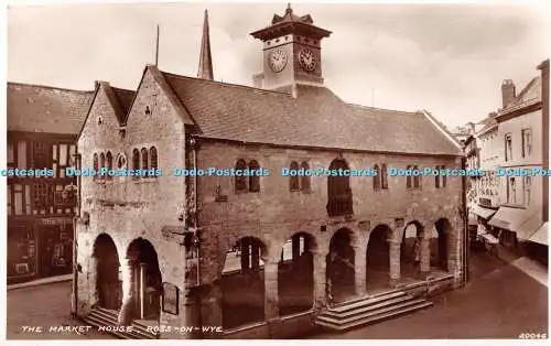 R499195 Ross on Wye The Market House RP Postkarte