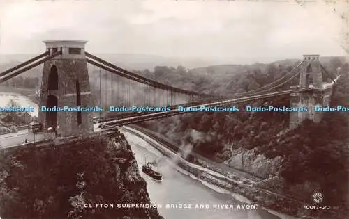 R497401 Clifton Hängebrücke und River Avon Burgess Bee Serie Drehfoto