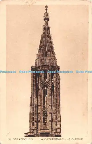 R493857 Strasbourg La Cathedrale La Fleche Braun and Cie