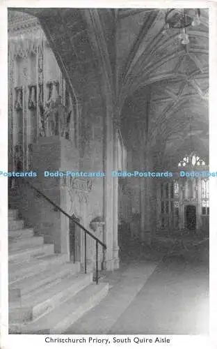 R493865 Christchurch Priory South Quire Aisle Hamilton Fisher