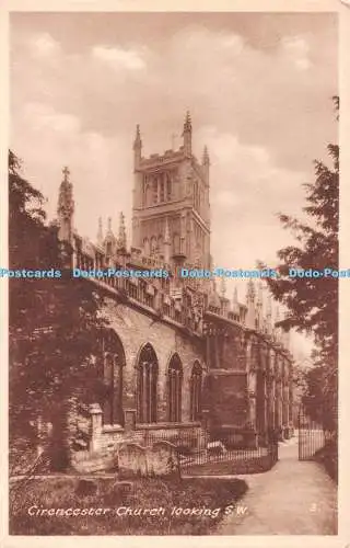 R495831 Cirencester Church Looking S W George Roper The Cecily Series