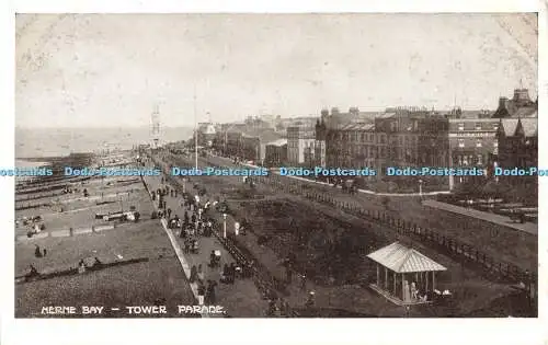 R499395 Herne Bay Tower Parade Postkarte