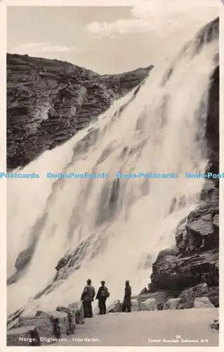 R493936 Norge Stigfossen Isterdalen Romsdals Buchhandel A S 1937