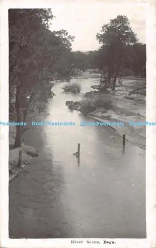 R493941 Bega Fluss Szene Postkarte 1922
