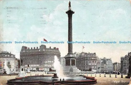 R497679 London Trafalgar Square H M London Views Series No 1 1904