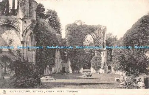 R497698 Southampton Netley Abbey West Window Tuck Town and City 2028
