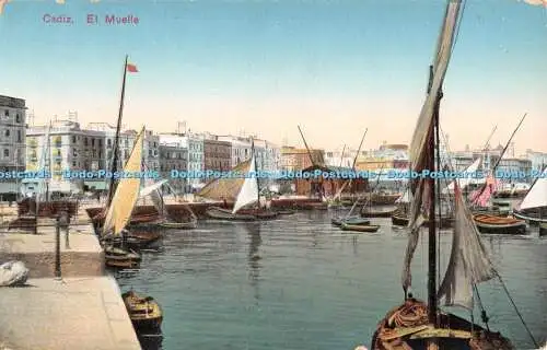 R495962 Cadiz El Muelle C R S Postkarte