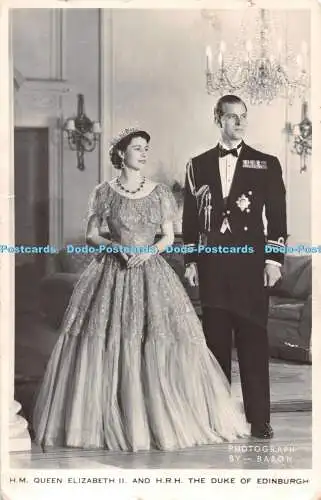 R494024 H H Queen Elizabeth II And H R H The Duke of Edinburgh Valentine Baron R