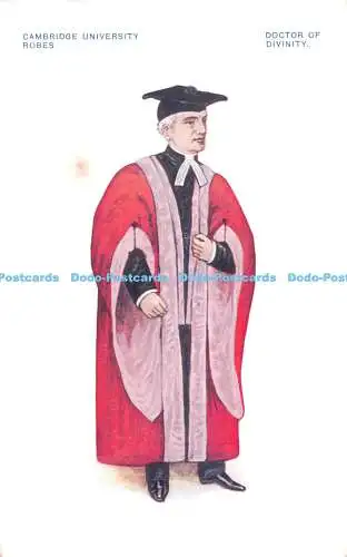 R494062 Cambridge University Robes Doctor of Divinity G D O