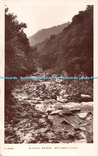 R494066 Bettws y Coed Miners Bridge W H S Kingsway Echtfoto Serie