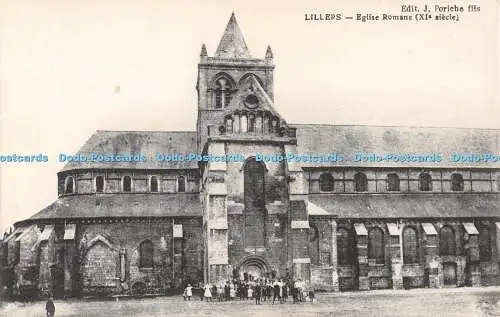 R499549 J Poriche fils Lillers Eglise Romane XIe siecle Imp des Etablissements F