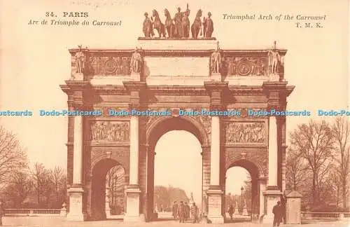 R497773 Paris Triumphbogen Karussell T M K