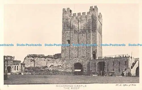 R499558 5 Richmond Castle The Keep H M Office of Works The Rembrandt Intaglio Pr