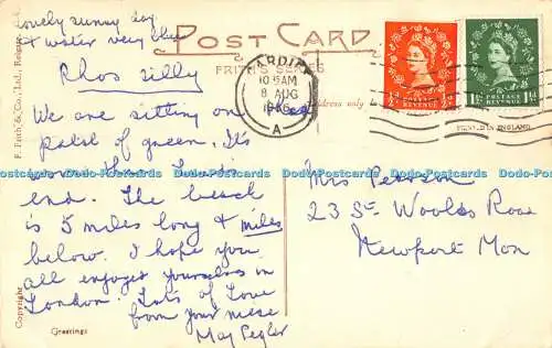 R496064 Schneckenkopf Rhossilly F U S RSLY 20 Friths Serie 1956