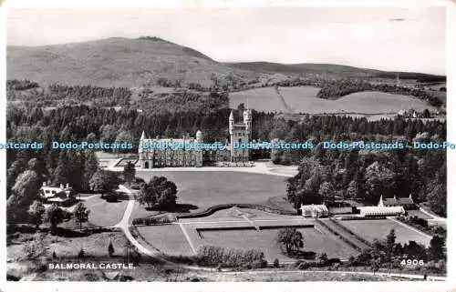 R499668 Balmoral Castle 4906 The Best of All Series J B White RP 1960