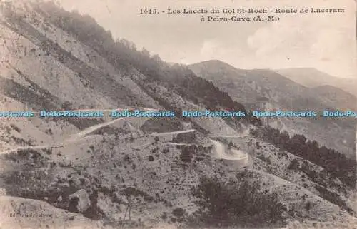 R501062 1415 Les Lacets du Col St Roch Route de Luceram a Peira Cava A M A Gal G