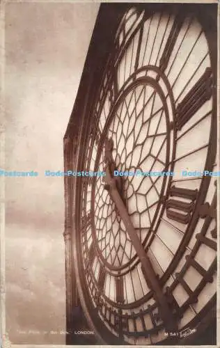 R494235 London The Face of Big Ben Walter Scott RP