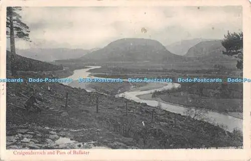 R496179 L S und S Craigendarroch und Pass of Ballater 1904