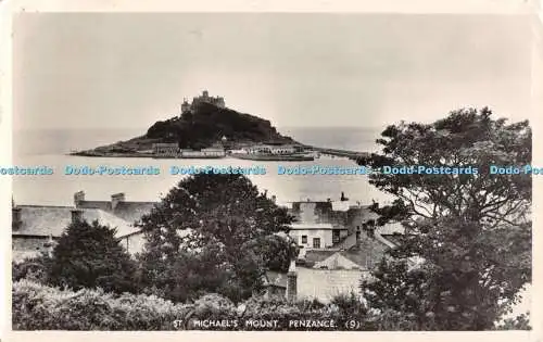 R496192 St Michaels Mount Penzance 9 1955 M und L National Series