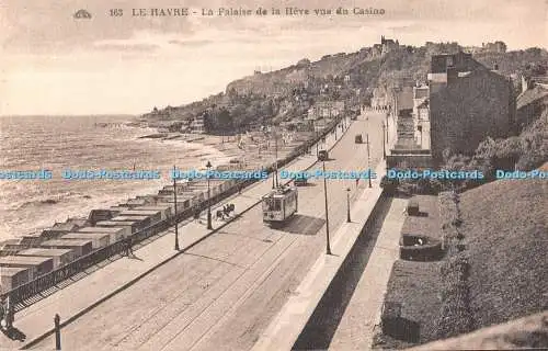 R501094 CAP 163 Le Havre Le Falaise de la Heve vue du Casino Arts Photomecanique