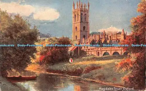 R499741 Magdalen Tower Oxford S Hildesheimer Views of Oxford Series No 5465 Fac