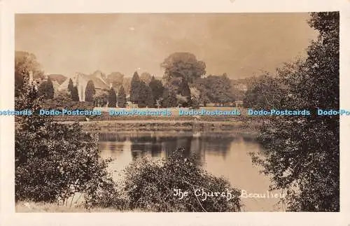 R497981 Beaulieu Die Kirche Postkarte