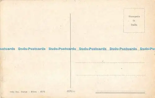 R496266 Verona Ponte Pietra con Castel S Pietro Visto Rev Stampa Milano 3575