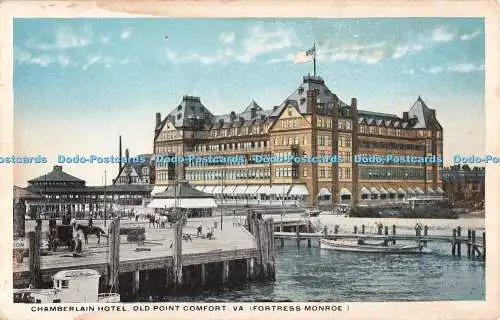 R499850 Chamberlain Hotel Old Point Comfort Va Fortress Monroe Louis Kaufmann