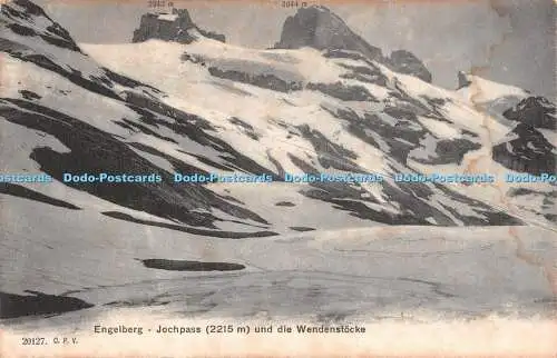 R496339 Engelberg Jochpass und die Wendenstocke 20127 C P V