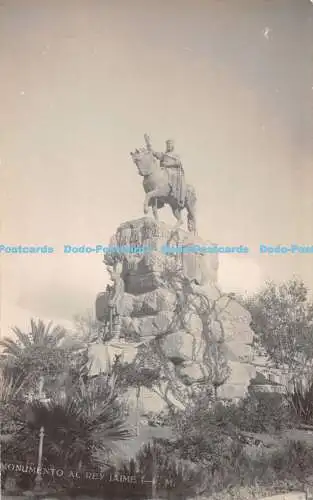 R498143 Monumento Al Rey Jaime I P M Serie Truyol Mallorca