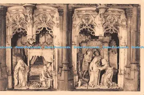 R496405 La Douce France 13 Bourg Ain Eglise de Brou Figuren du Retable de la Cha