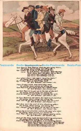 R498200 Widecombe Fair Tom Pearce leih mir deine graue Stute Friths Serie Nr 73151
