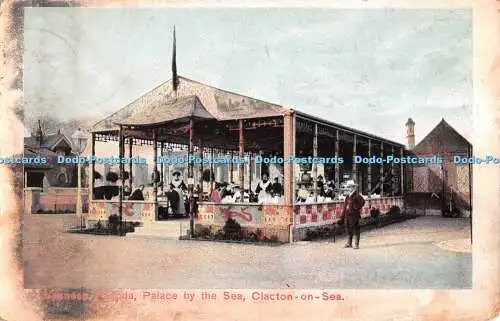 R501341 Japanischer Pagodenpalast am Meer Clacton auf See 1909