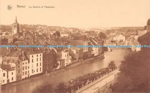 R499994 Nels Namur La Sambre et Panorama Ern Thill Bruxelles
